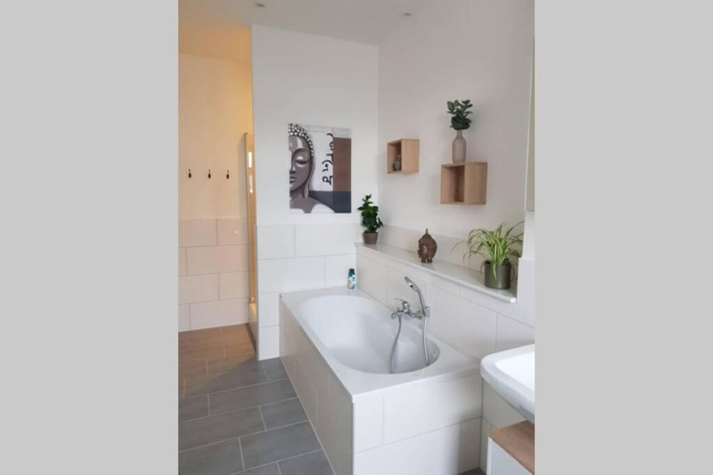 Ferienwohnung Im Alten Waschhaus シュプレムベルク エクステリア 写真